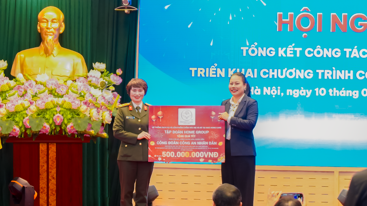 Chủ tịch HOME GROUP trao tặng 500 triệu 