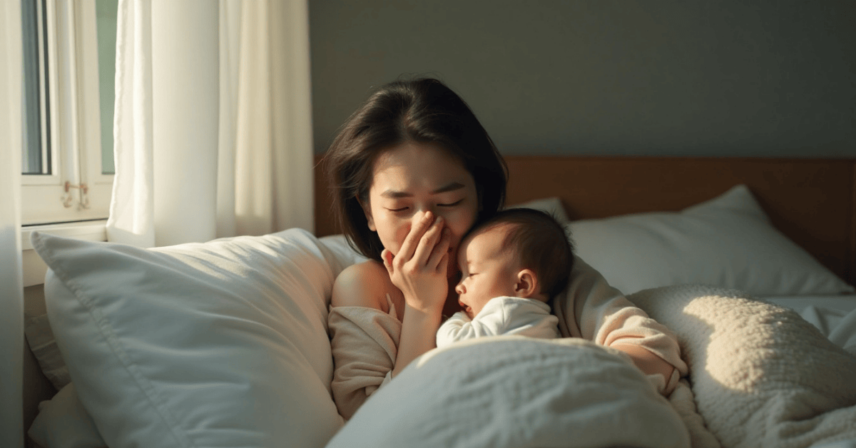 Sau sinh bị mất ngủ: Khi mẹ không chỉ thiếu ngủ, mà thiếu cả sự thấu hiểu
